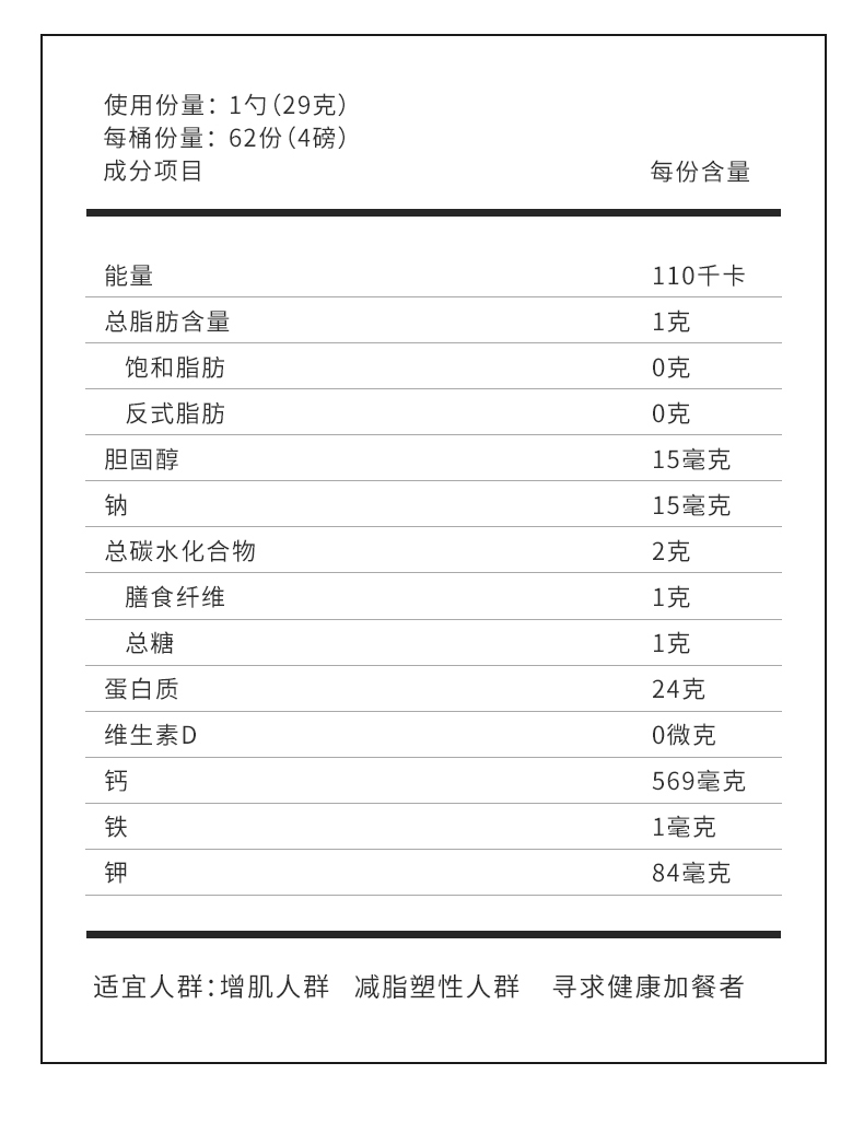 PS 海德力  纯享酪蛋白(图1)